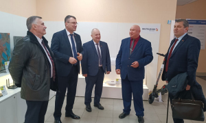 Быхове открылся модернизированный сервисный центр «Белтелеком», который сегодня посетил Министр